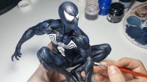 СТАТУЯ ЧЕЛОВЕК ПАУК СИМБИОТ MARVEL SPIDER MAN