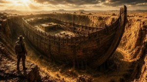 В 1883 году в Чарских песках Сибири был найден металлический корабль, Ноев ковчег
