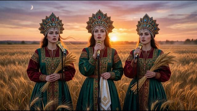 Группа =Три Красавицы=. Зреет рожь над жаркой нивой (А. А. Фет) v1-1 (3х)_A Lyrical Ballad Style смотреть онлайн