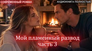 АУДИОКНИГА ЛЮБОВНЫЙ РОМАН: Мой пламенный развод | Часть 3 ФИНАЛ слушать полностью