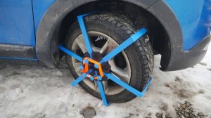Самодельное устройство противоскольжения SPIDER CHAINS