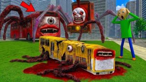 Пожиратель автобусов против Чарльз-поезд в GMOD