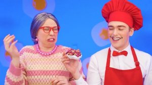 Кулинарный Челлендж# Я против Бабушки #Смешные Ситуации с Едой от Multi DO Challenge