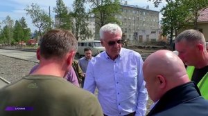 Улицы Сусумана становятся комфортнее – центр одного из отдалённых округов Колымы меняется