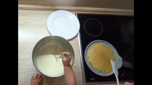 Блины на молоке и кипятке 🥘