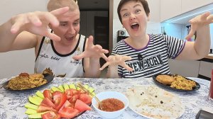 Мукбанг главное не повредить сТРУП! Перлы от Вована и ЭКОНОМИЯ на здоровье! Семейный ужин в России