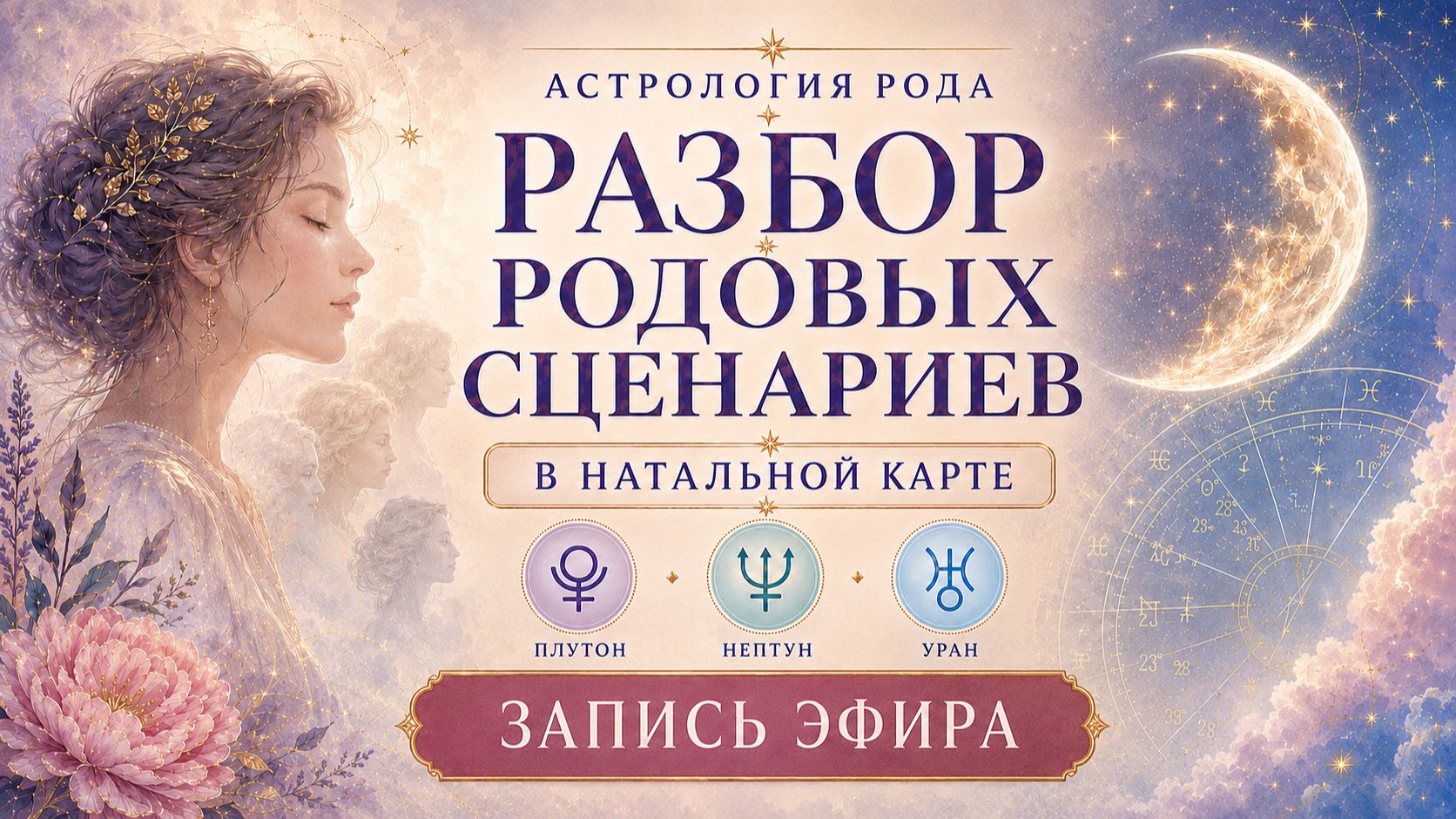 Материнские родовые сценарии: Луна и высшие планеты.