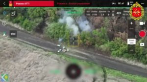 Боевая работа операторов БПЛА