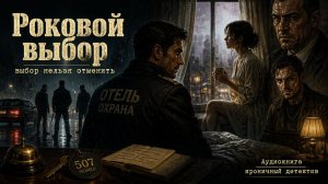 Он не должен был вмешиваться в детективной аудиокниге «Роковой выбор»