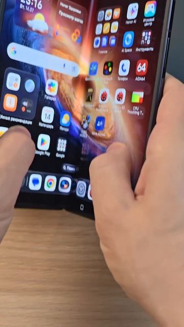КАК СКЛАДЫВАЕТСЯ HONOR MAGIC V6 смотреть онлайн