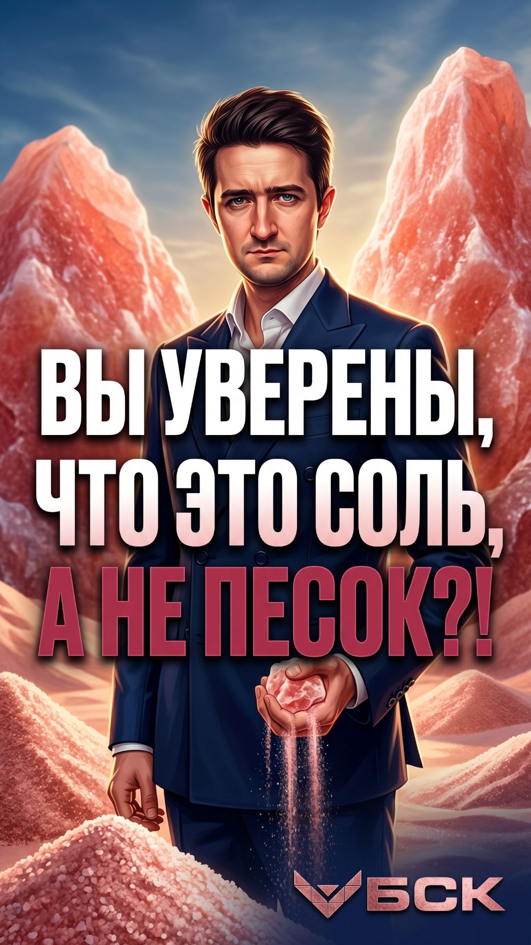 Покупаете розовую соль?