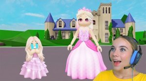 ПРИНЦЕССА УДОЧЕРИЛА МАЛЫША АЛЁНУ В БРУКХЕЙВЕН в ROBLOX!