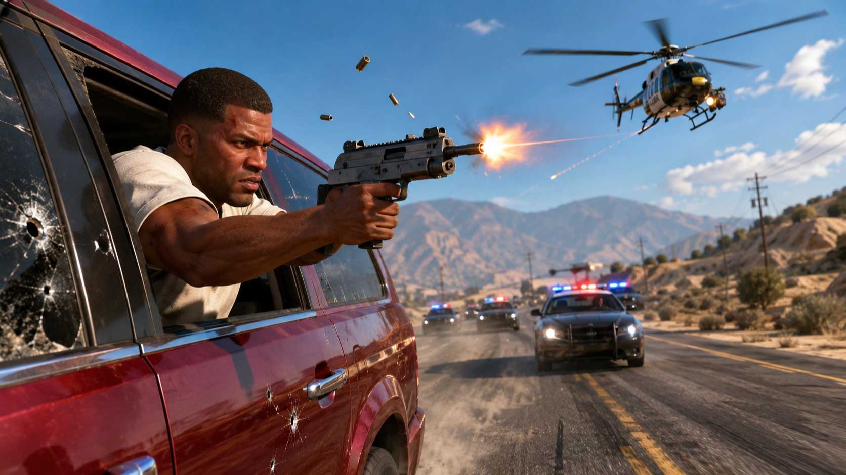 🚔 ФРАНКЛИН ПРОТИВ ВСЕГО ГОРОДА! GTA 5 превратилась в настоящий боевик