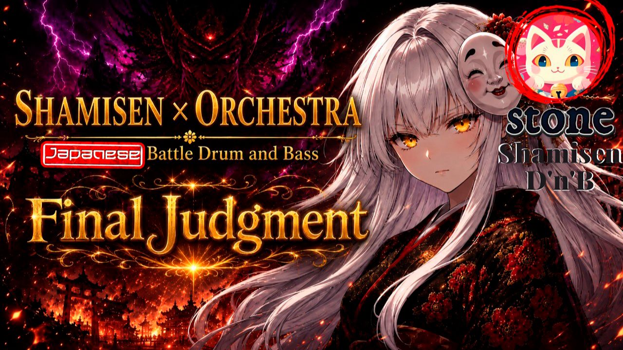 🥁🔥⛩️🎌Shamisen × Orchestra🌊JapanDnB_STONE_11-07-2026