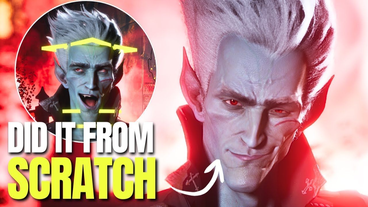 Полный пайплайн создания кастомного вампира в Character Creator 5 и Unreal Engine 5.7