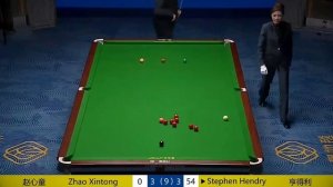 СНУКЕР!!!.Zhao -- Hendry..Валидольный  ФРЕЙМ..