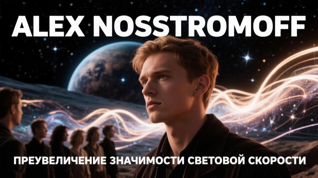ALEX NOSSTROMOFF - Преувеличение значимости световой скорости (Synth Dance & Symphonic Ver)