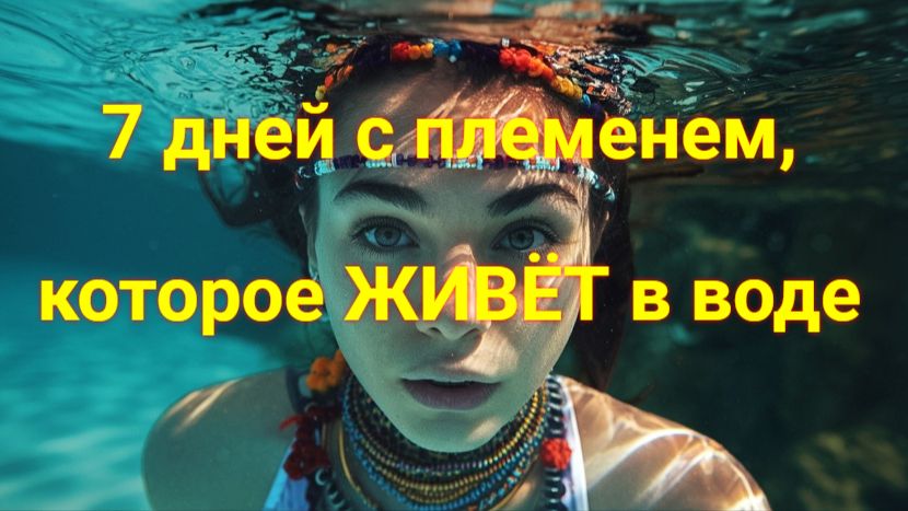 7 дней с племенем, которое ЖИВЁТ в воде