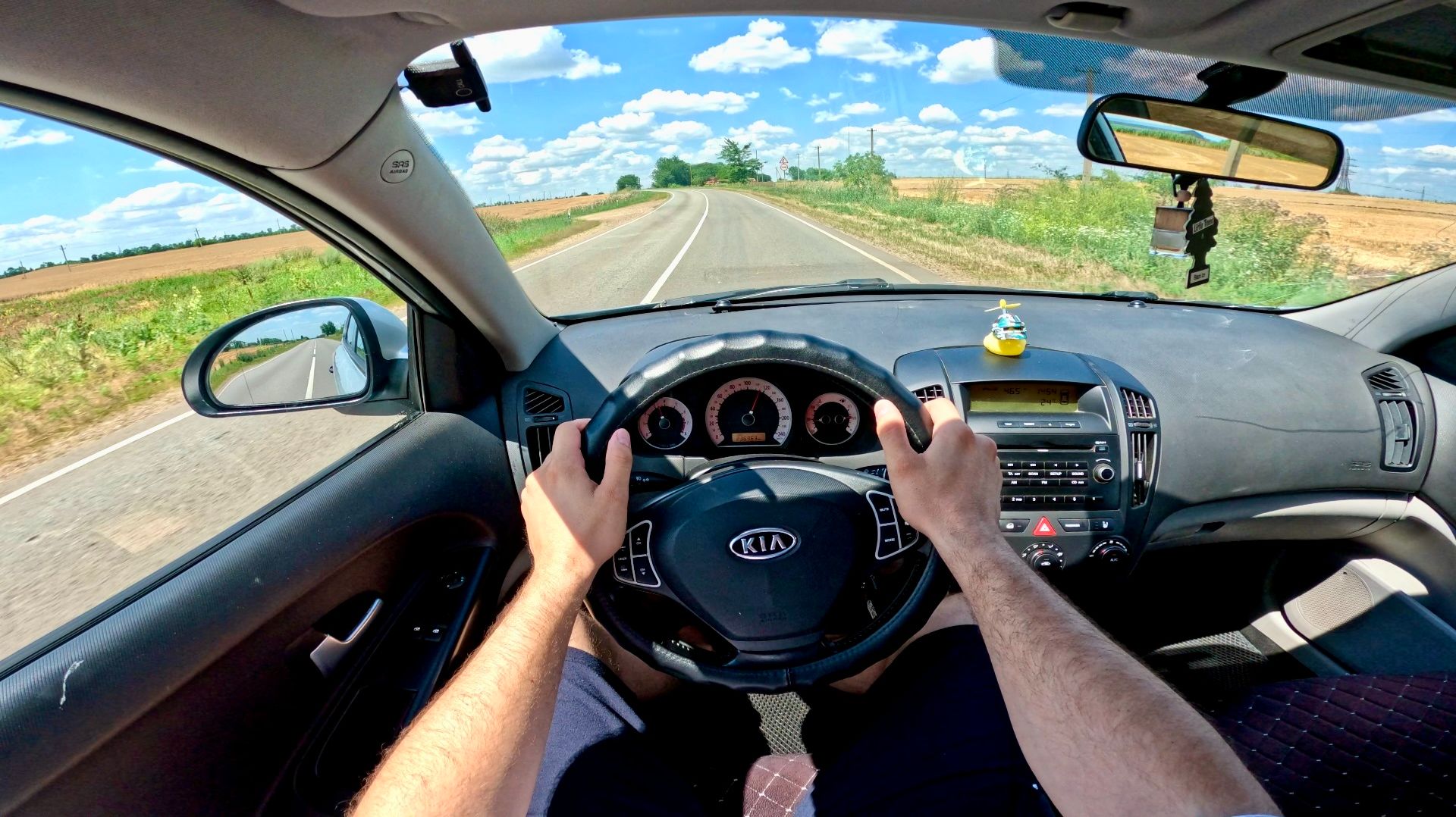 Kia Ceed тест драйв от первого лица смотреть онлайн