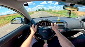 Kia Ceed 2006 тест драйв от первого лица