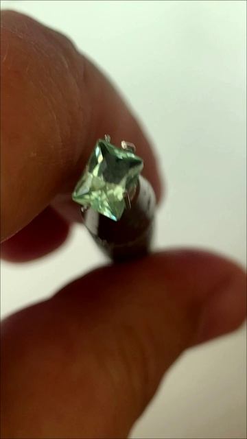 Октагон аквамарина 5х6.5 мм