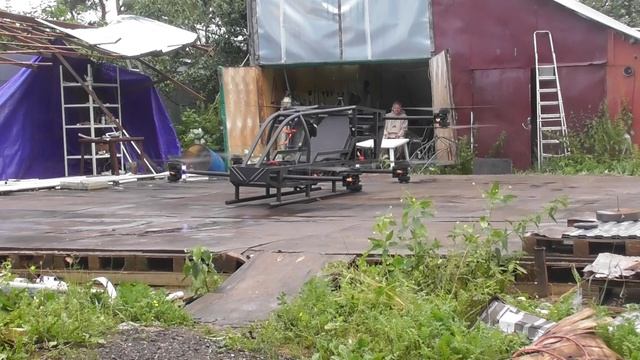 Аэромотоцикл (аэробагги) БК-320 подлет 1 смотреть онлайн
