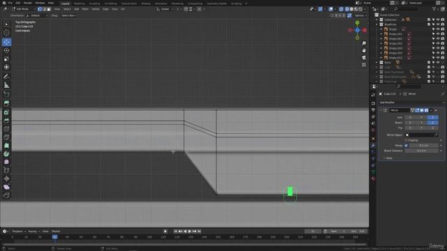 BLENDER Creating the Dune Ornithopter 83_Modeling section_Starting with the wings part 4 смотреть онлайн