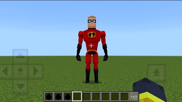 Мистер невероятный vs Omni droids MOD в Minecraft PE смотреть онлайн