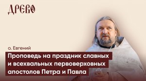 Каждый христианин - Апостол? |Проповедь о. Евгения Гуреев на праздник Петра и Павла | ДРЕВО