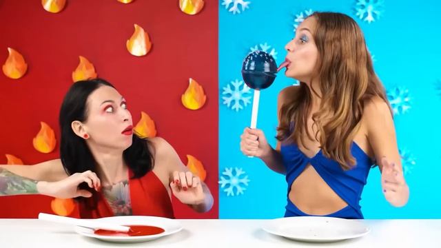 Большая, Средняя или Маленькая Тарелка Челлендж # Смешные Рецепты с Едой от Fun Teen смотреть онлайн