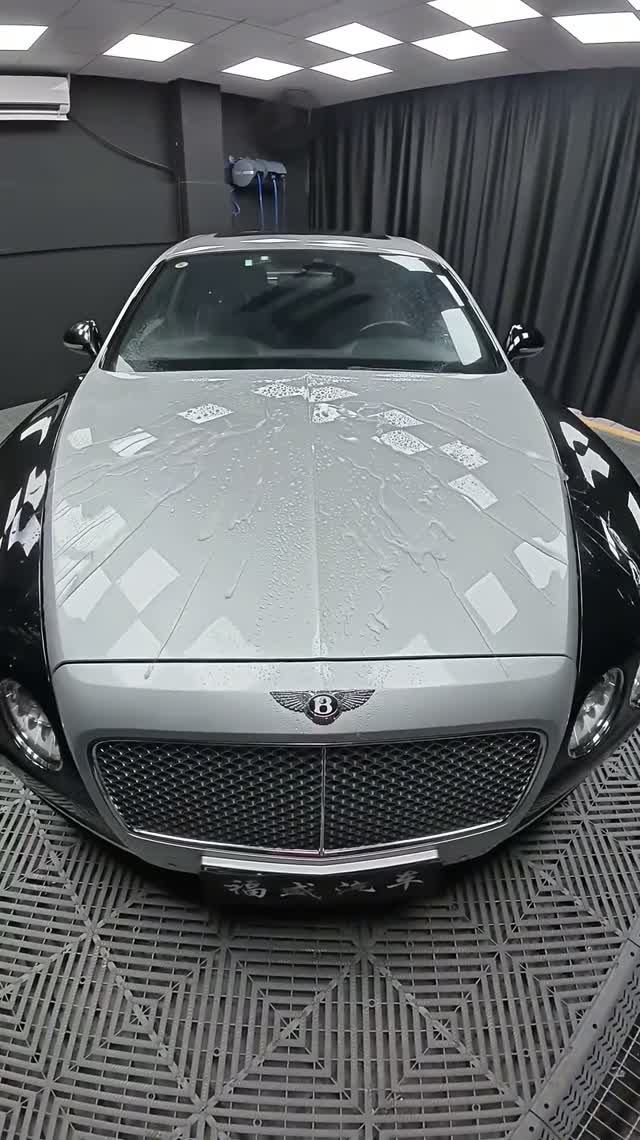 Детейлинг Bentley Flying Spur смотреть онлайн