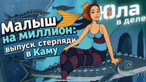 Миллион мальков стерляди: СИБУР наполняет Каму рыбой