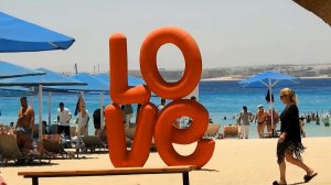 Pyramisa beach resort Sahl Hasheesh обзор пляжа