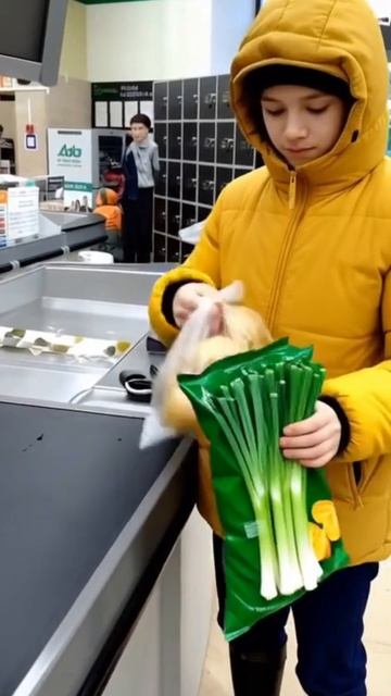 типичный поход в магазин.