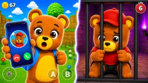 😳НУЖНО СРОЧНО СПАСТИ МЕДВЕДЕЙ В ИГРЕ СУПЕР МИШКА SUPER BEAR ADVENTURE