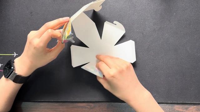 3D pop up календарь шар, pop-up бокс на цифровом резчике TPS S2-6090