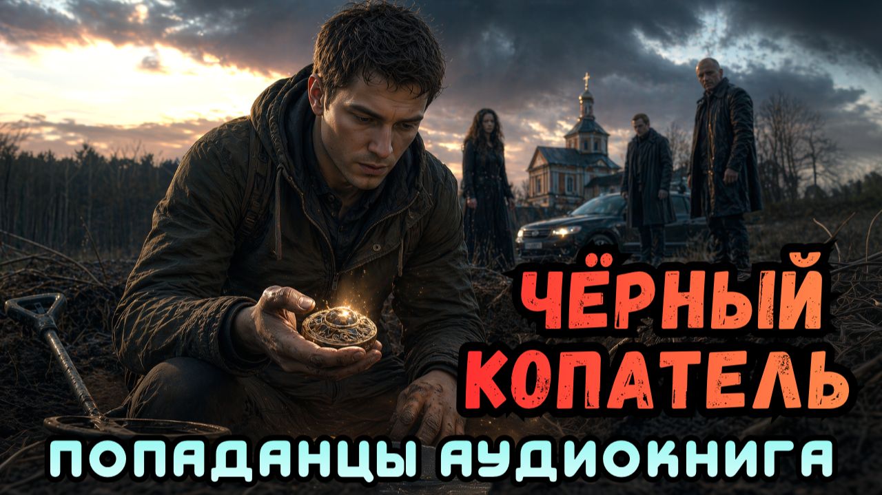 АУДИОКНИГА ПОПАДАНЦЫ: ЧЁРНЫЙ КОПАТЕЛЬ