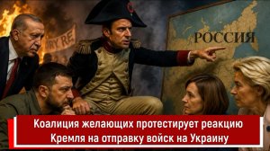 Коалиция желающих протестирует реакцию Кремля на отправку войск на Украину