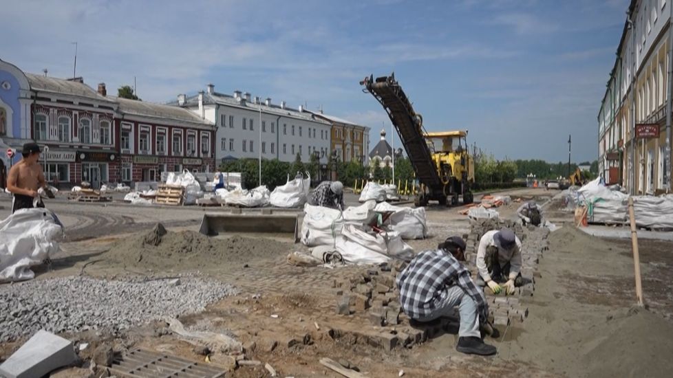 Жители Рыбинска высказались о благоустройстве пешеходного центра смотреть онлайн