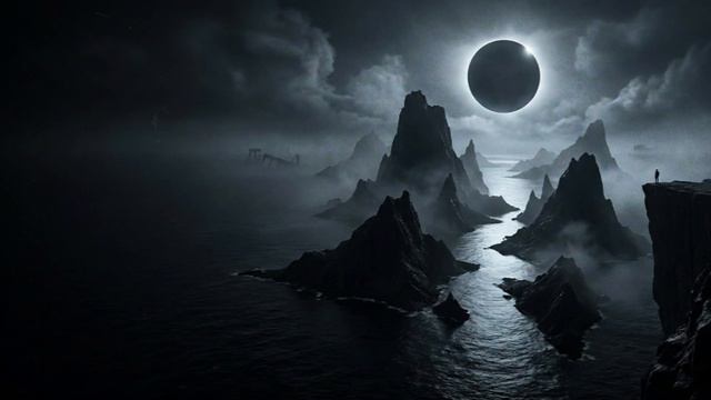 no one returned from the black isles after the dead eclipse (dark ambient soundscape) смотреть онлайн
