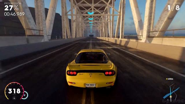 The Crew 2 [PC] Free Roam Gameplay [Mazda RX-7] смотреть онлайн