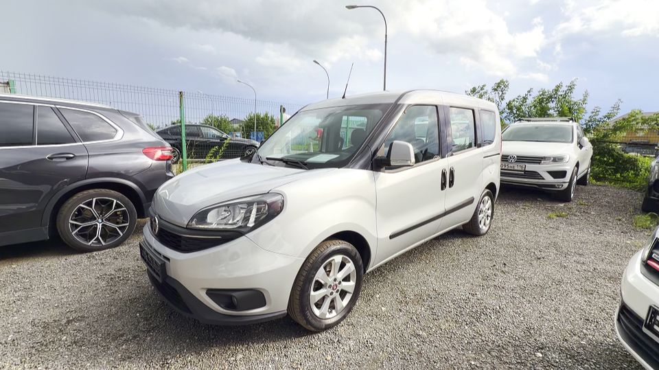 2018 FIAT DOBLO 5 МЕСТ И ТУРБО МОТОР смотреть онлайн