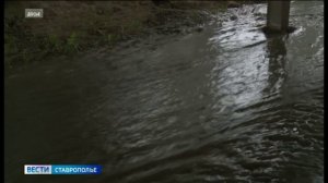 Штормовое предупреждение снова действует на Ставрополье