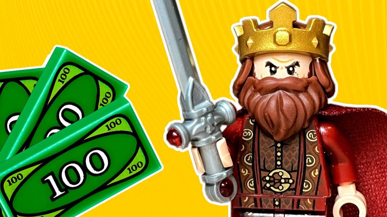 Купил 100 минифигурок Lego Castle за 1000 - Редкие минифигурки лего [PAPA LEGO] смотреть онлайн