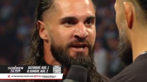Seth Rollins STOMPS Roman Reigns after an intense war of words turns chaotic: Raw highlights