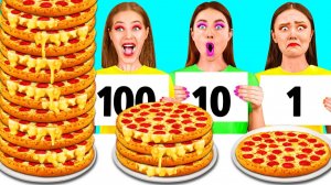 100 Слоев Еды Челлендж # Удивительные Кулинарные Лайфхаки от TeenTeam Challenge