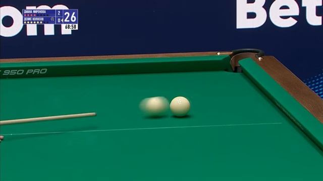 БИЛЬЯРД.Лига Чемпионов 2025". Д. Миронова (RUS) - Д. Колосов (BLR). Свободная пирамида смотреть онлайн