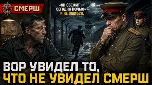 СМЕРШ. РЕЦИДИВИСТ СКАЗАЛ: «ОН СБЕЖИТ СЕГОДНЯ НОЧЬЮ» — И НЕ ОШИБСЯ