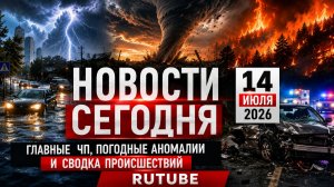 НОВОСТИ СЕГОДНЯ 14 ИЮЛЯ 2026 | ЧП в Москве, погодные аномалии и сводка происшествий