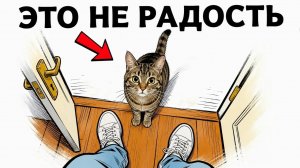 Если Кошка Встречает Вас у Двери, ВОТ ЧТО ЭТО ЗНАЧИТ!